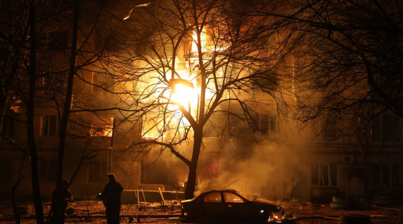 რუსული საჰაერო იერიში ზაპოროჟიეზე — დაზიანებული ინფრასტრუქტურა და საცხოვრებელი სახლები