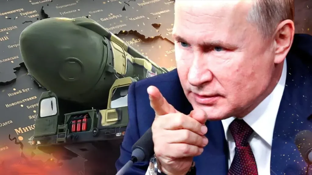 ვლადიმირ პუტინი და რუსული სარაკეტო სისტემა უკრაინის ომის კონტექსტში