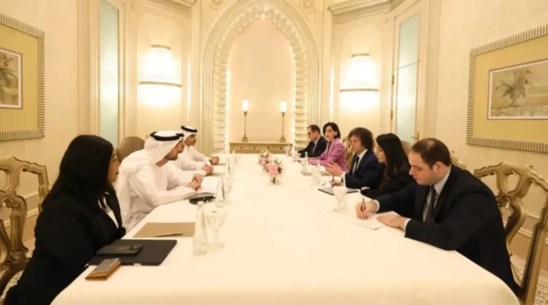 ირაკლი კობახიძე მთავრობის დელეგაციასთან ერთად ოფიციალურ შეხვედრაზე — ენერგეტიკისა და ინვესტიციების საკითხების განხილვა