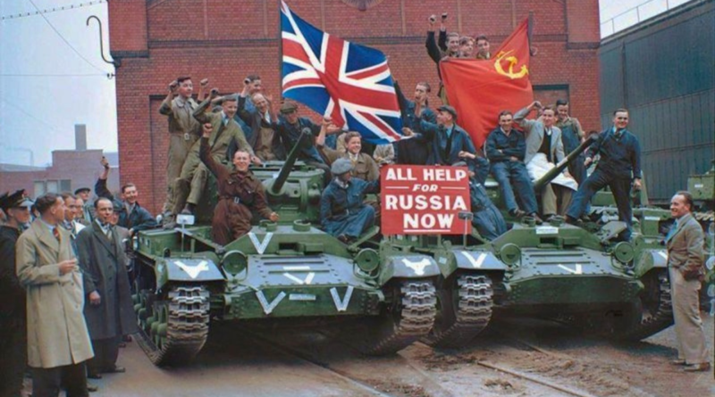 ლენდ-ლიზი: ბრიტანელი და საბჭოთა სამხედროები ტანკებზე მეორე მსოფლიო ომის დროს, მოკავშირეების სამხედრო დახმარების ფარგლებში